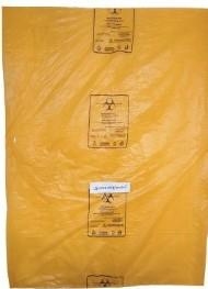 Clinical Waste Polythene Bag - Yellow 36x50
